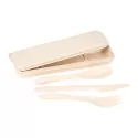 branded Bamboo Fiber Cutlery Set in Carry Case, from our range of promotional Homeware Products