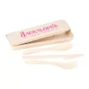 branded Bamboo Fiber Cutlery Set in Carry Case, from our range of promotional Homeware Products