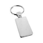 branded Rectangular Metal Keyring, from our range of promotional Metal Keyrings