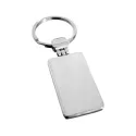 branded Rectangular Metal Keyring, from our range of promotional Metal Keyrings