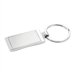 branded Wave Metal Key Ring, from our range of promotional Metal Keyrings