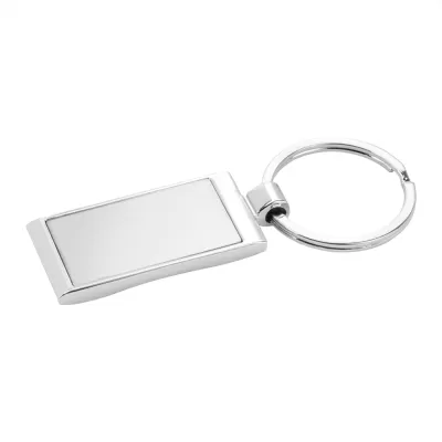 branded Wave Metal Key Ring, from our range of promotional Metal Keyrings