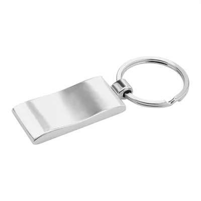 branded Wave Metal Key Ring, from our range of promotional Metal Keyrings