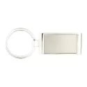 branded Wave Metal Key Ring, from our range of promotional Metal Keyrings