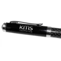 branded Black Top Carbon Fibre Ballpoint Pen, from our range of promotional Metal Promotional Pens