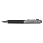 branded Silver Top Carbon Fibre Ballpoint Pen, from our range of promotional Metal Promotional Pens