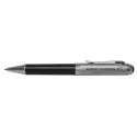 branded Silver Top Carbon Fibre Ballpoint Pen, from our range of promotional Metal Promotional Pens