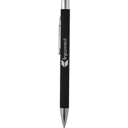 branded The Maven Soft Touch Metal Pen, from our range of promotional Metal Promotional Pens
