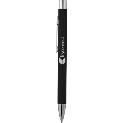 branded The Maven Soft Touch Metal Pen, from our range of promotional Metal Promotional Pens