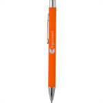 branded The Maven Soft Touch Metal Pen, from our range of promotional Metal Promotional Pens