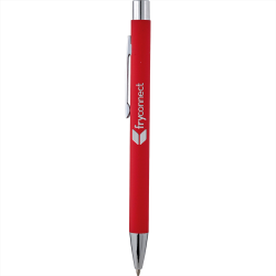 branded The Maven Soft Touch Metal Pen, from our range of promotional Metal Promotional Pens