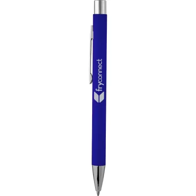 branded The Maven Soft Touch Metal Pen, from our range of promotional Metal Promotional Pens