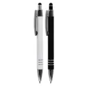 branded Lyon Click Action Ballpoint Pen with Stylus, from our range of promotional Metal Promotional Pens