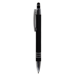 branded Lyon Click Action Ballpoint Pen with Stylus, from our range of promotional Metal Promotional Pens