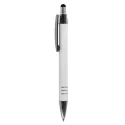 branded Lyon Click Action Ballpoint Pen with Stylus, from our range of promotional Metal Promotional Pens