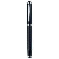 branded Lid-top Carbon Fibre Rollerball Pen, from our range of promotional Metal Promotional Pens