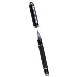 branded Lid-top Carbon Fibre Rollerball Pen, from our range of promotional Metal Promotional Pens