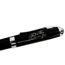 branded Lid-top Carbon Fibre Rollerball Pen, from our range of promotional Metal Promotional Pens