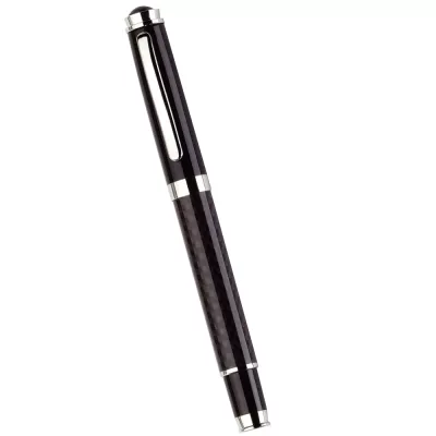 branded Lid-top Carbon Fibre Rollerball Pen, from our range of promotional Metal Promotional Pens