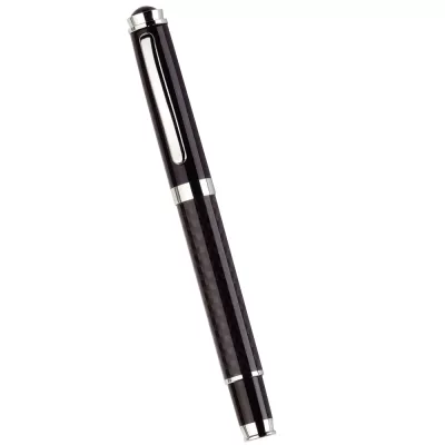 branded Lid-top Carbon Fibre Rollerball Pen, from our range of promotional Metal Promotional Pens