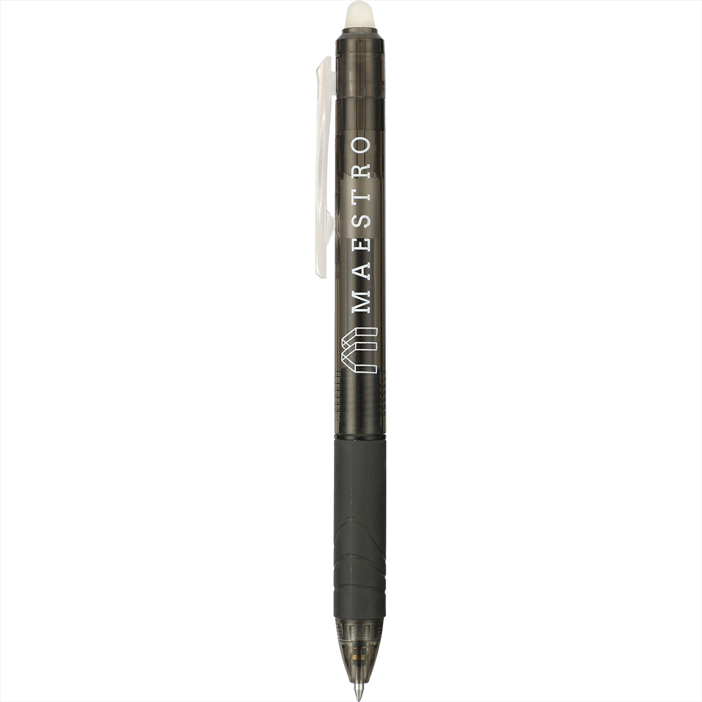 branded FUNCTION Erasable Gel Ballpoint Plastic, from our range of promotional Plastic Promotional Pens