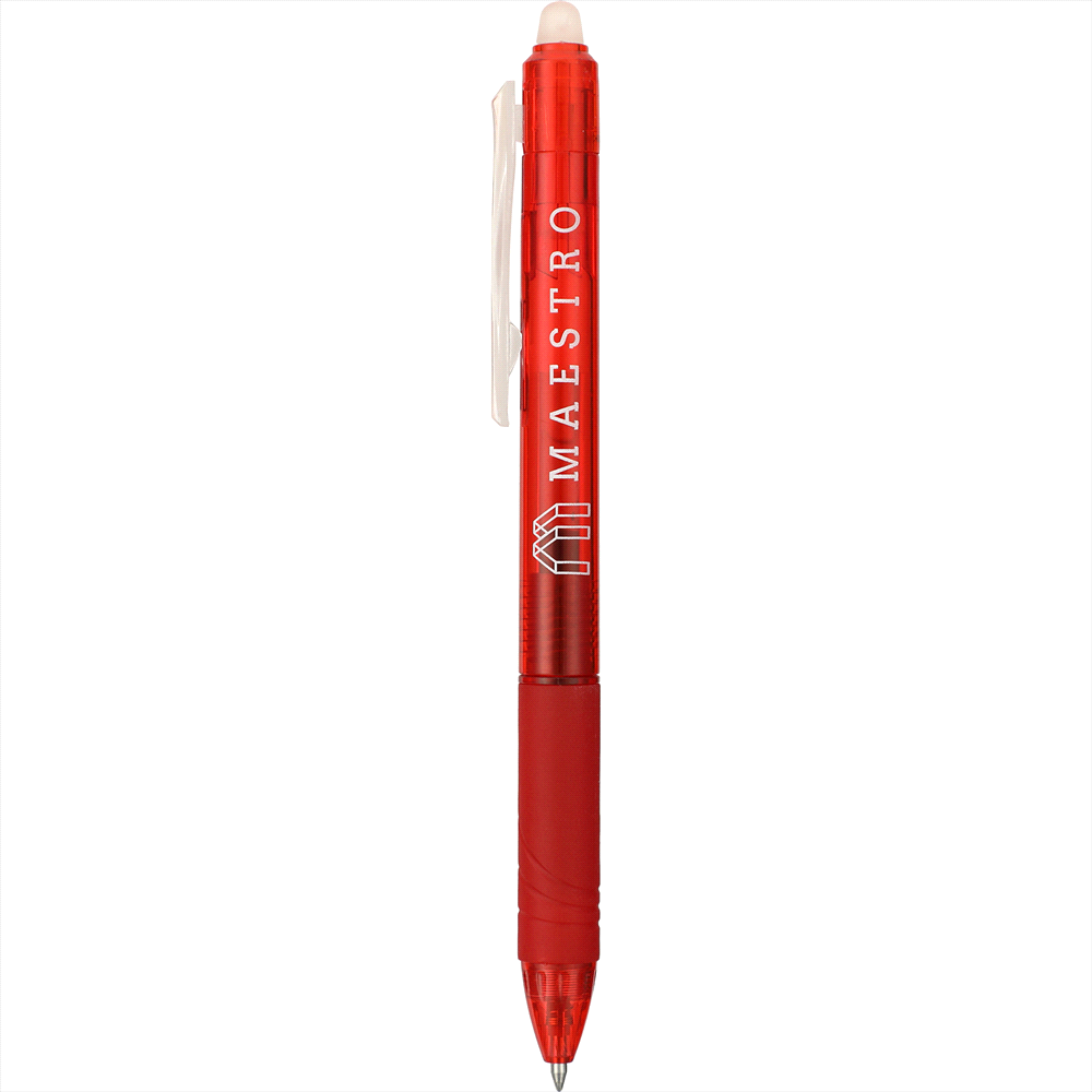 branded FUNCTION Erasable Gel Ballpoint Plastic, from our range of promotional Plastic Promotional Pens