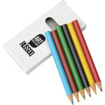 branded Sketchi 6-Piece Coloured Pencil Set, from our range of promotional Pencils