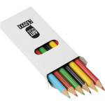 branded Sketchi 6-Piece Coloured Pencil Set, from our range of promotional Pencils