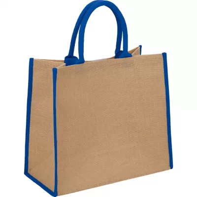 branded Colour Highlighted Large Jute Tote, from our range of promotional Jute Shopping & Tote Bags