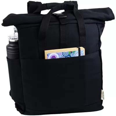 branded Darani GRS Recycled Canvas Backpack Tote, from our range of promotional Backpacks