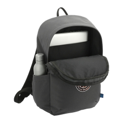 branded Darani 15 Inch Computer Backpack in Repreve® Recycled Material, from our range of promotional Backpacks