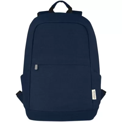 branded Darani GRS Recycled Canvas Anti-theft 15 Inch Laptop Backpack, from our range of promotional Backpacks