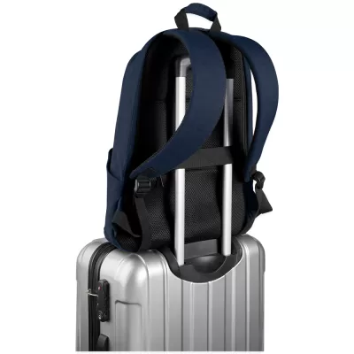 branded Darani GRS Recycled Canvas Anti-theft 15 Inch Laptop Backpack, from our range of promotional Backpacks
