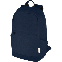 branded Darani GRS Recycled Canvas Anti-theft 15 Inch Laptop Backpack, from our range of promotional Backpacks