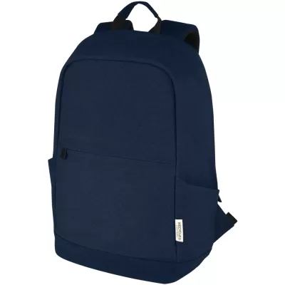 branded Darani GRS Recycled Canvas Anti-theft 15 Inch Laptop Backpack, from our range of promotional Backpacks