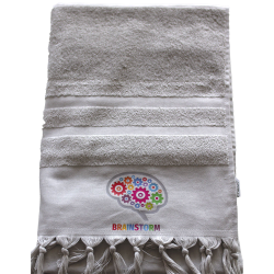 branded Trekk Flat Terry Towel, from our range of promotional Beach Towels
