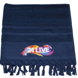 branded Trekk Flat Terry Towel, from our range of promotional Beach Towels