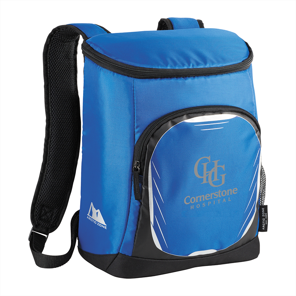 branded Arctic Zone 18 Can Cooler Backpack, from our range of promotional Cooler Bags
