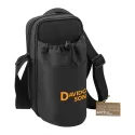 branded Traver RPET Adjustable Bottle Sling Cooler w/ Pouch, from our range of promotional Cooler Bags