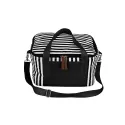 branded Striped Cotton Canvas Cooler, from our range of promotional Cooler Bags