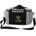 branded Striped Cotton Canvas Cooler, from our range of promotional Cooler Bags