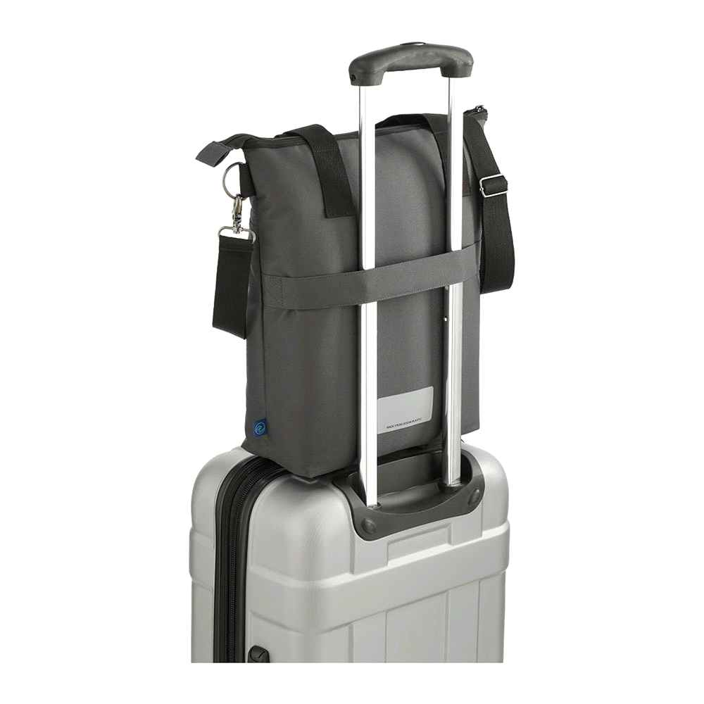 branded Darani Computer Tote in Repreve® Recycled Material, from our range of promotional Laptop Bags & Computer Backpacks