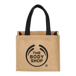 branded Mini Jute Gift Tote, from our range of promotional Jute Shopping &amp; Tote Bags
