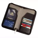 branded Zippered PU Travel Wallet, from our range of promotional Corporate Travel Wallets