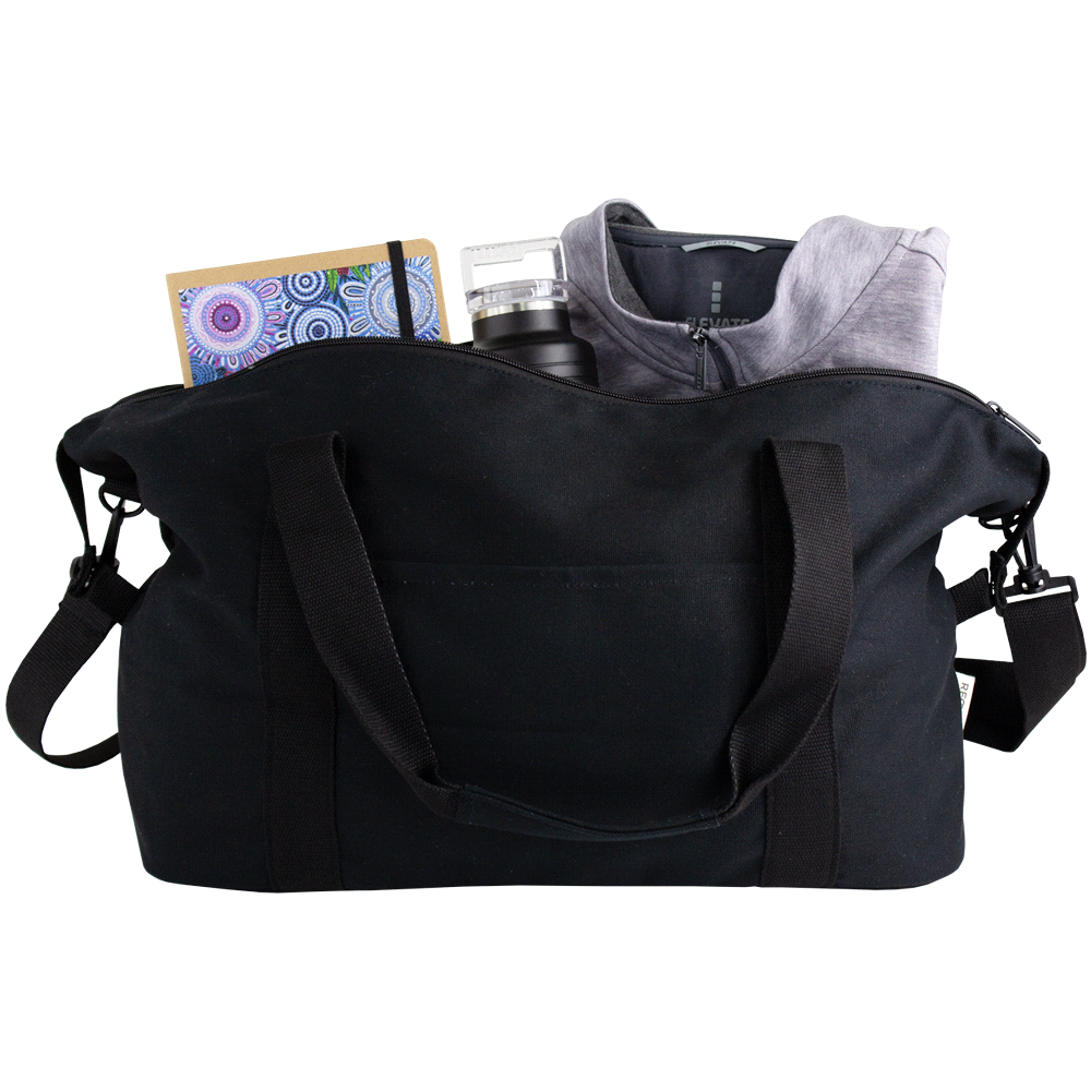 branded Darani GRS Recycled Canvas Sports Bag, from our range of promotional Shopping Tote Bags