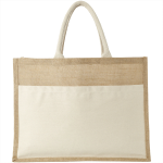 Shopping Tote Bags  - Mumbay Cotton Pocket Jute Tote Bag