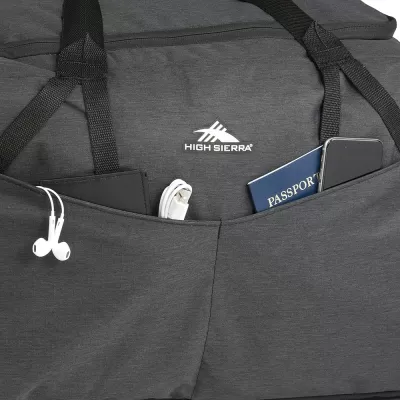 branded High Sierra Forester RPET Duffel 100L, from our range of promotional Sports Bags & Duffle Bags