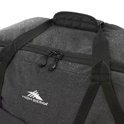 branded High Sierra Forester RPET Duffel 100L, from our range of promotional Sports Bags & Duffle Bags