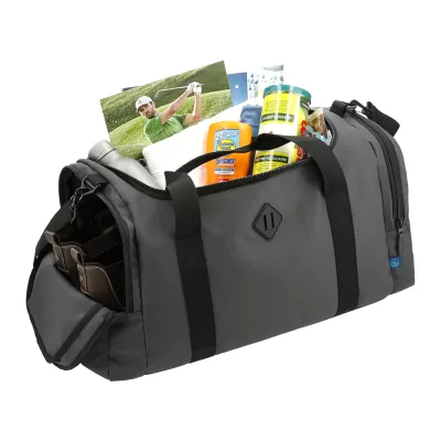branded Darani Duffel Bag in Repreve® Recycled Material, from our range of promotional Sports Bags & Duffle Bags