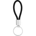 branded Vegan Leather Twist Key Ring, from our range of promotional Metal Keyrings